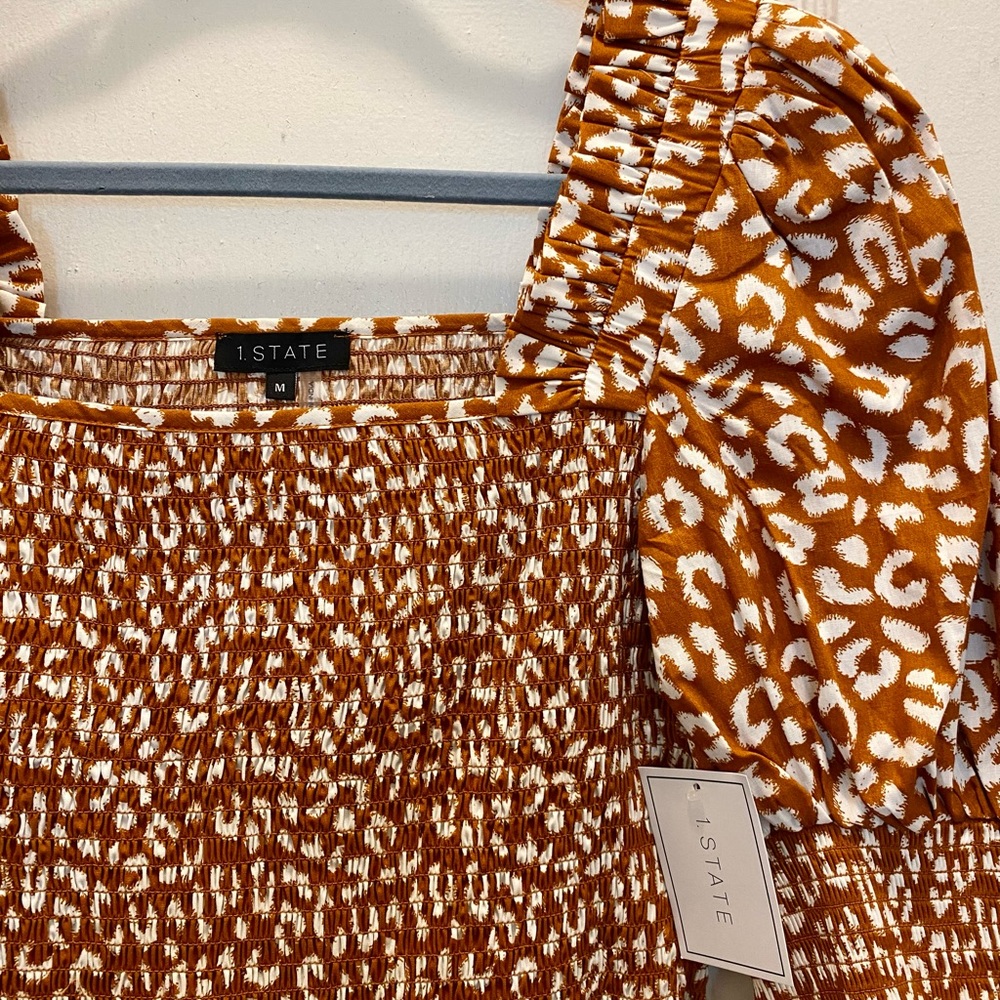 1. State Puff Sleeve Dress